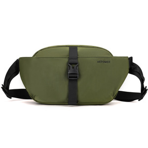 Bolso Bandolera Expandible Impermeable con Logotipo Personalizado para Hombre, Bolso de Hombro Funcional, Bolso Tipo Sling Moderno, Bolso Deportivo - Product Image 1