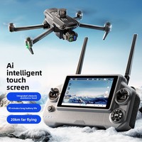 Drone d'avion transfrontalier Wing6 avec GPS, contrôle par écran, évitement d'obstacles laser, transmission vidéo numérique et stabilisation sur trois axes