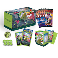 Coffret Cadeau Ensemble de Combat Lillie Pokémon – Cartes à Collectionner Anime Pas Chères – Lots Mystères en Gros – Boîte de Jeu de Cartes Japonais Très Vendue