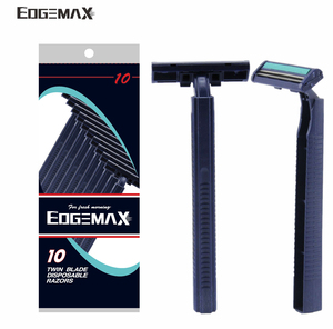 Popular <strong>Sales</strong> Twin <strong>Blades</strong> Men <strong>Razor</strong> 10 <strong>Razors</strong> in Bag Package Disposable <strong>Razors</strong> with Fixed Head for Men's Shaving - Product Image 1