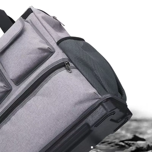 Sac de rangement pour électricien en tissu Oxford de grande capacité, résistant, durable, imperméable, fermeture éclair, sac à dos pour outils - Product Image 5