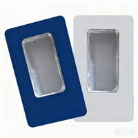 Suisse – Lingots d'or plaqués or 1oz/2.5g/5g/10g/20g/50g/100g – Artisanat métallique – Cadeau porte-bonheur – Emballage blister