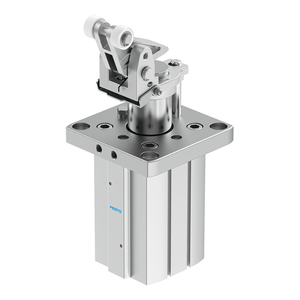 กระบอกลมหยุดแบบคันโยก FESTO รุ่น DFST พร้อมโช้คอัพปรับได้ DFST-80-40-DL-Y4-A - Product Image 1