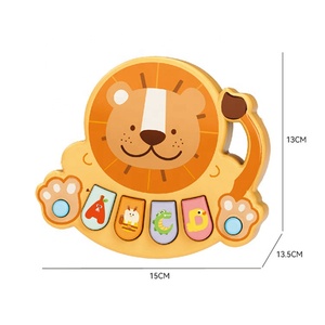 Thiết kế mới phim hoạt hình nhạc cụ hộp Đàn piano đồ chơi trẻ em sáng lên Đồ chơi giáo dục cho trẻ em Quà tặng - Product Image 3