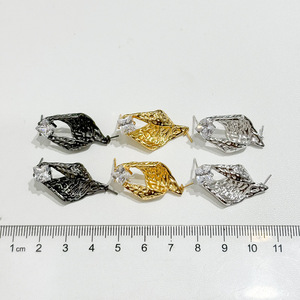 S925 <b>Silver</b> DIY <b>Pearl</b> Accessories Fashion <b>Silver</b> Jewelry <b>Earrings</b> with 10-15mm Round Beads 22217 Empty Earnail Tray - Product Image 4