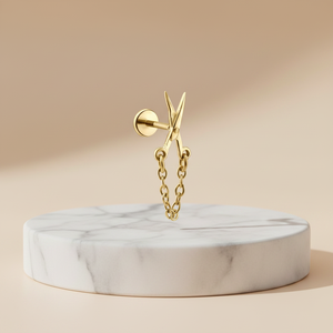 Lotus ASTM F136 Titanium Cristal Clover Flower Earrings Studs 16g Flat Back <strong>Fashion</strong> <strong>Piercing</strong> <strong>Jewelry</strong> - Product Image 4