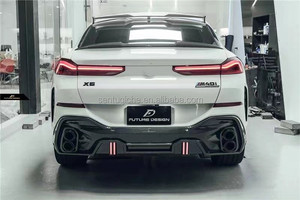 Kit Carrozzeria in Fibra di Carbonio Stile LD di Alta Qualità: Labbro Anteriore, Labbro Posteriore, Spoiler, Diffusore, Cofano e Minigonne Laterali per <span class=keywords><strong>BMW</strong></span> <span class=keywords><strong>X6</strong></span> G06 - Product Image 2
