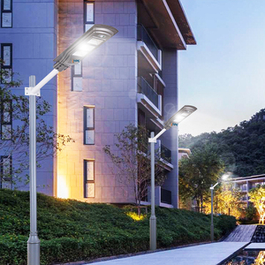 All in One Integrated Solar Street <b>Light</b>, Easy Installation No Wiring Needed for Road Square Garden Outdoor Use - Product Image 2