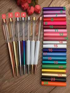 Loverly Holiday Gift DIY Crystal Flake Liquid <strong>Pen</strong> No Leak 3D Glittery Sand Motion Confetti Ballpoint <strong>Pen</strong> Floating <strong>Glitter</strong> <strong>Pens</strong> - Product Image 5