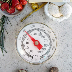 Thép không gỉ thực phẩm nướng Nhiệt kế ip43 đánh giá 1 năm bảo hành tùy chỉnh ODM hỗ trợ cho nhiệt độ sữa cà phê - Product Image 3