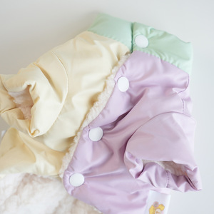 <span class=keywords><strong>Veste</strong></span> d'<span class=keywords><strong>hiver</strong></span> imperméable en coton, mignonne, luxueuse et moderne pour chiots, chiens et chats, vêtements d'extérieur pour animaux de compagnie à enfiler - Product Image 3