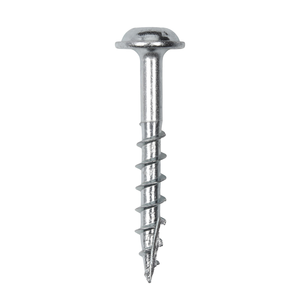Tornillos de Cabeza Doble Planos de Venta Caliente, Fijaciones para Madera, Tornillos para Aglomerado con Cabeza Avellanada y Recubrimiento de Zinc Amarillo - Product Image 4