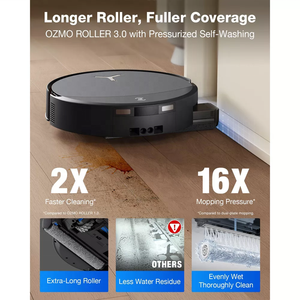 หุ่นยนต์ดูดฝุ่น Ecovacs T90 Pro ขายส่ง แรงดูดสูง 30000Pa ระบบทำความสะอาดล้ำลึก TruEdge หลบหลีกสิ่งกีดขวางด้วย AI จากโรงงาน - Product Image 4