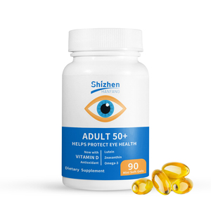 OEM Supplement voor Ooggezondheid voor Volwassenen 50+ - 90 Mini Softgels met Luteïne, Zeaxanthine, Omega-3 & Vitamine D |   Eigen Merk - Product Image 1