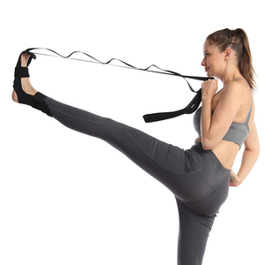 Cinghia per <span class=keywords><strong>Stretching</strong></span> Gambe e Piedi, Allungatore per Polpacci e Sella Rotante, Ideale per Fascite <span class=keywords><strong>Plantare</strong></span> - Product Image 6