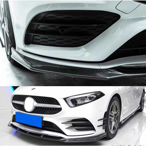 ลิ้นหน้าคาร์บอนไฟเบอร์แท้ทรง FD สำหรับรถยนต์ A-Class W177 ปี 2018-2025 - Product Image 5