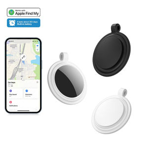 Mini traceur <span class=keywords><strong>GPS</strong></span> intelligent étanche IP67 en plastique pour chats/chiens/petits animaux, alarme antivol pour enfants, compatible Bluetooth iOS, 1 an - Product Image 1