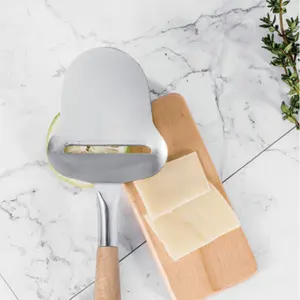 Conjunto de faca de queijo, venda quente de acessórios de cozinha, conjunto de faca de queijo s/4, faca de queijo com punho de madeira