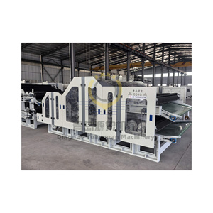 Máy chải sợi không dệt hai xi lanh hai doffer dùng cho chăn mền - Product Image 3