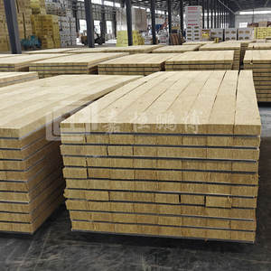 Ventes directes d'usine 25-200mm 30kg/m3 d'épaisseur panneaux acoustiques en <span class=keywords><strong>laine</strong></span> de roche matériau de construction d'isolation thermique - Product Image 6