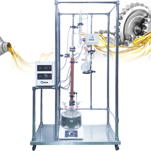 Destilación de vidrio de borosilicato alto esférico de laboratorio, Control de agitación magnética, Motor de CC sin escobillas, calefacción eléctrica - Product Image 5