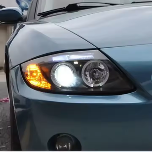 Fari SJC Auto per <span class=keywords><strong>BMW</strong></span> <span class=keywords><strong>Z4</strong></span> <span class=keywords><strong>E85</strong></span> 2003-2008, Luci Anteriori, Luci Diurne, Indicatori di Direzione Angel Eye, Parti Auto <span class=keywords><strong>E85</strong></span> Modificate - Product Image 6