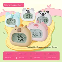 Axolotl horloge de Table intelligente Rechargeable LED veilleuse alarme affichage numérique éclaircit chambre Quartz électronique pour un usage domestique