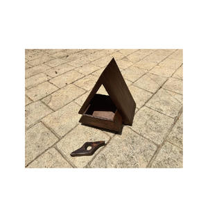 Support de livre en bois de pin avec porte-pages et tiroir de rangement : Valet de chevet pour lecteur - Product Image 5