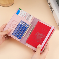 Porte-passeports promotionnels personnalisés en PU de haute qualité, motif dessin animé, impression UV, nouveau design, avec logo personnalisé