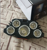 Lampu Kepala Mini Ultra Terang Senter Daya Tinggi Lampu Kepala LED Kuat Baterai 18650 USB Dapat Diisi Ulang Lampu Memancing Berkemah