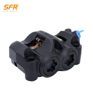 Étriers <span class=keywords><strong>de</strong></span> <span class=keywords><strong>frein</strong></span> électriques Tasko pour moto, avant, grands, radiaux, à double piston, pompe <span class=keywords><strong>de</strong></span> <span class=keywords><strong>frein</strong></span> modifiée en alliage d'aluminium noir, compatibles avec - Product Image 1