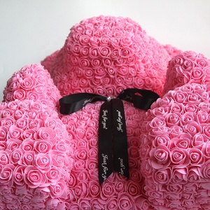 Ours en peluche géant en mousse pe de haute qualité, 70 cm, pour remise des diplômes de noël et la saint valentin, avec boîte-cadeau, nouveau, - Product Image 4