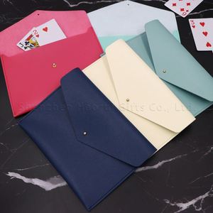 Creative Envelope Holder Mahjong Rule Sleeve Protective Cover Leather Clutch <b>Card</b> Case for <b>Playing</b> <b>Cards</b> - Product Image 4