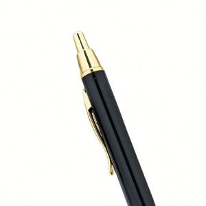 High Quality Custom Logo Black Metal Ballpoint Signature <b>Pen</b> With New Design Promotion Gift <b>Pens</b> for School and Office Use - Product Image 2