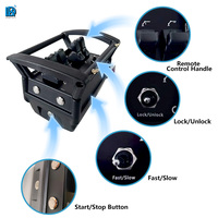 Control Remoto Inalámbrico de Alta Calidad con 4 Botones para Grúas, Control Remoto Proporcional para Grúas Montadas en Camiones