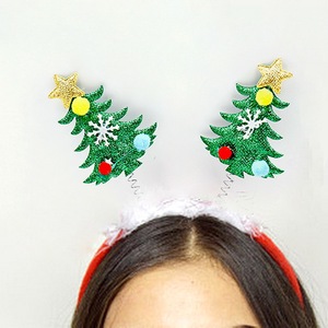 Accesorios para el Cabello, Diadema y Gorro de Duende Navideño, Diseño Festivo de Dibujos Animados, Aro para la Cabeza para Niños y Adultos, Suministros para Fiestas - Product Image 2