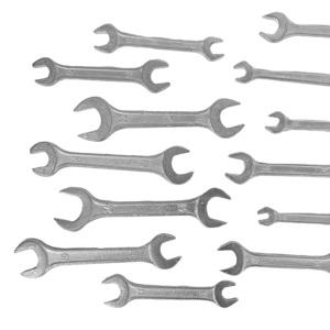 Practical Double Head Wrench Multi Size Stable Torque Hand <b>Spanner</b> for General Mechanical Repair Work - Product Image 3
