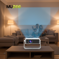 Muzee Ismartx16 LED Projektör Android 13 1080P Taşınabilir Mini Am-azon Satıcısı Toptan Online Mağaza Özel Marka