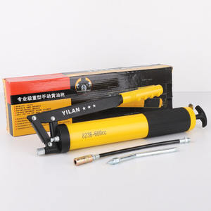 Fabricante de pistola de engrase Suministro directo Pistola de engrase <span class=keywords><strong>manual</strong></span> de alta presión de 600cc con manguera flexible - Product Image 1