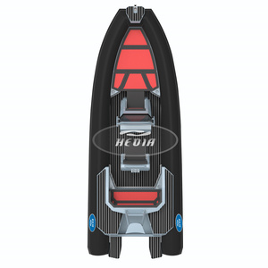 Bateau semi-rigide de luxe Haide CE 23 pieds SP700 avec moteur, flotteurs et tubes, bateau de haute mer Deep V Sea Doo - Product Image 2