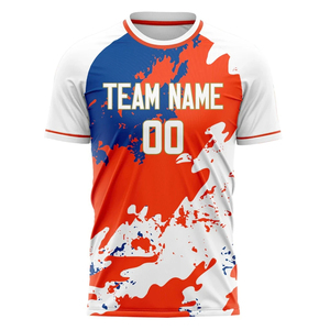 เสื้อฟุตบอลสั่งทำยอดนิยม ชุดทีมระบายอากาศ แห้งเร็ว ผ้าโพลีเอสเตอร์ 100% ขายส่งชุดกีฬาสำหรับผู้ใหญ่ - Product Image 5