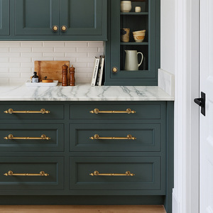 Modern Brass Cabinet Bar <b>Handle</b> 6829 Durable Cabinet <b>Door</b> <b>Pulls</b> - Product Image 5