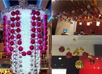 Fabrikpreis Großhandel Günstige Weihnachtskugeln mit Individuellem Muster Bruchsichere Weihnachtsbaum-Deko-Ornamente
