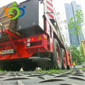 حفارة HDPE معدات ثقيلة حصير الطين الوصول المؤقت حصيرة بناء الطريق البلاستيك 4x8 قدم واجب - Product Image 3