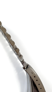 Bracelet pour Rolex Datejust 1601, extrémités courbées solides, 19 mm 20 mm, <span class=keywords><strong>acier</strong></span> inoxydable 904L, bracelet de montre Jubilee, fermoir déployant - Product Image 4