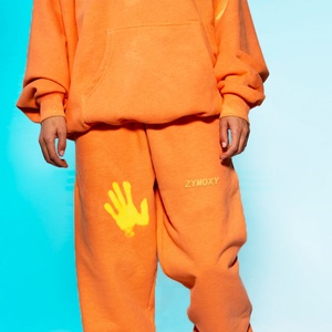 Temperature Sensitive Color Custom Tracksuit Set Streetwear Unisex 2 Piece Heat Reactive Hoodie and Sweatpants Set <b>Jogging</b> <b>Suit</b> - Product Image 3