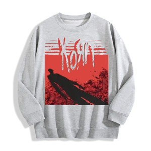 Korn <span class=keywords><strong>Rock</strong></span> <span class=keywords><strong>Band</strong></span> Graphic girocollo felpa, noi magazzino, 6 colori - Product Image 2
