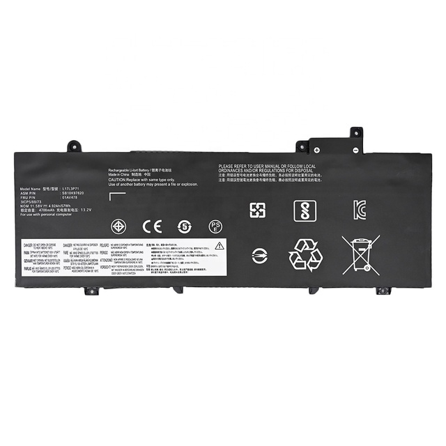 L17L3P71 SB10K97621 SB10K97622 L17M3P71 01AV479 L17M3P72 SB10K97620 01AV480 01AV478 Laptop Battery for Lenovo ThinkPad T480s