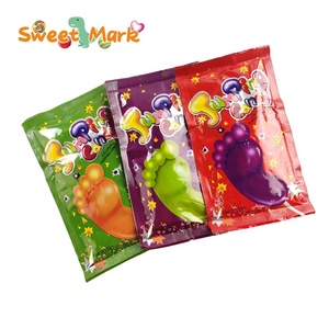 <span class=keywords><strong>Poudre</strong></span> adhésive en forme de <span class=keywords><strong>pied</strong></span>, 40 ml, saveur de fruits, sucettes dures, bonbons sautants - Product Image 4