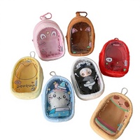 Sac de rangement suspendu en vinyle et peluche de 10 cm, style mignon et polyvalent, pour poupée marchante, sac de transport, emballage cadeau - Grande Vente